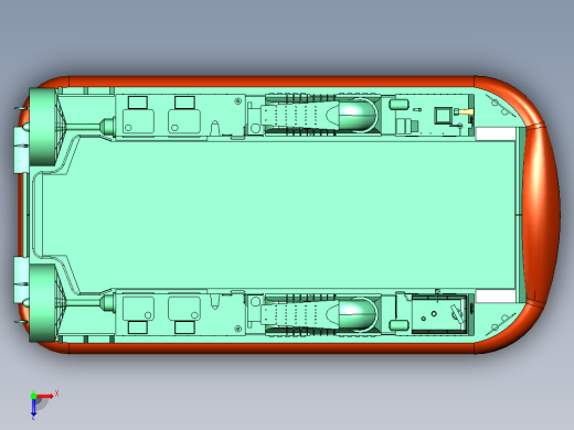 返回母舰登陆艇气垫俯视缩略图