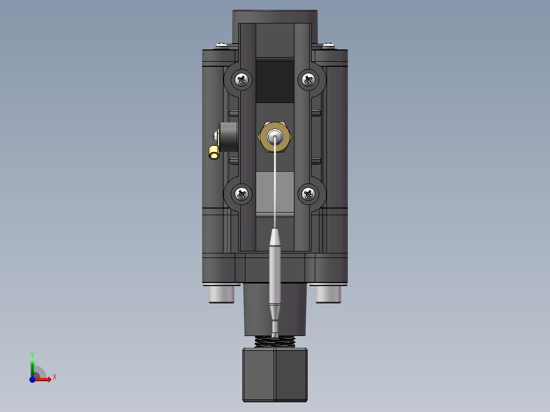 常用电伴热带温度控制器sw19可编辑前视图