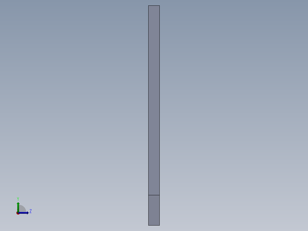 矿用筛网机左视图