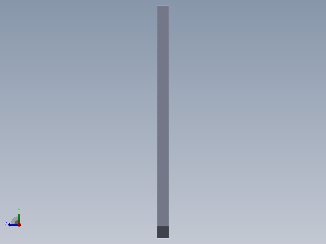 矿用筛网机右视图