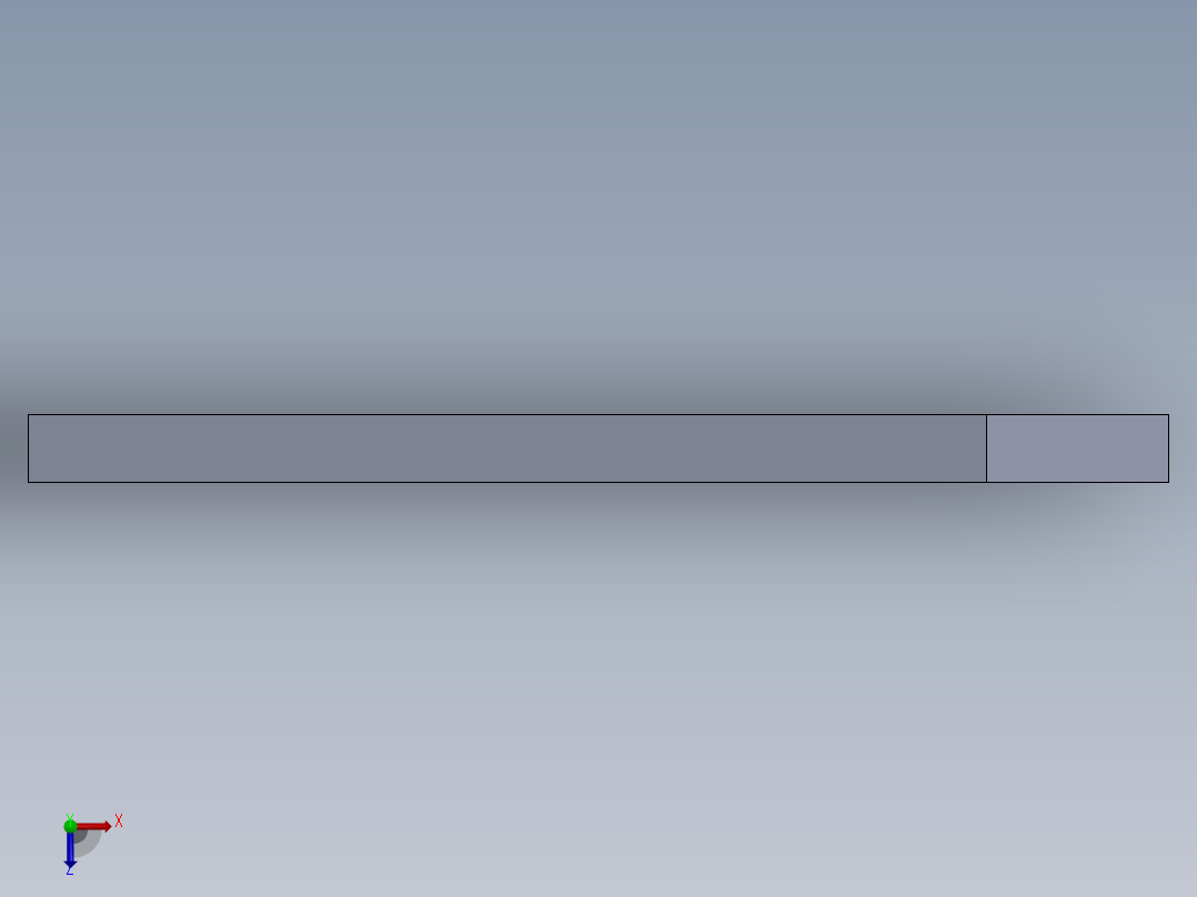 矿用筛网机俯视图