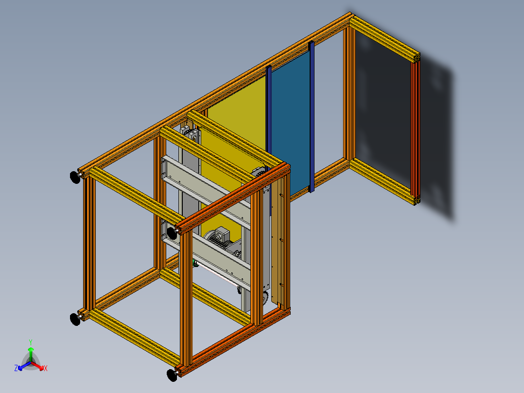 双列皮带输送机