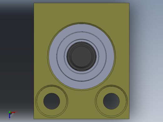 A0002512-气缸（方形 - 短行程）20x10x15毫米俯视缩略图