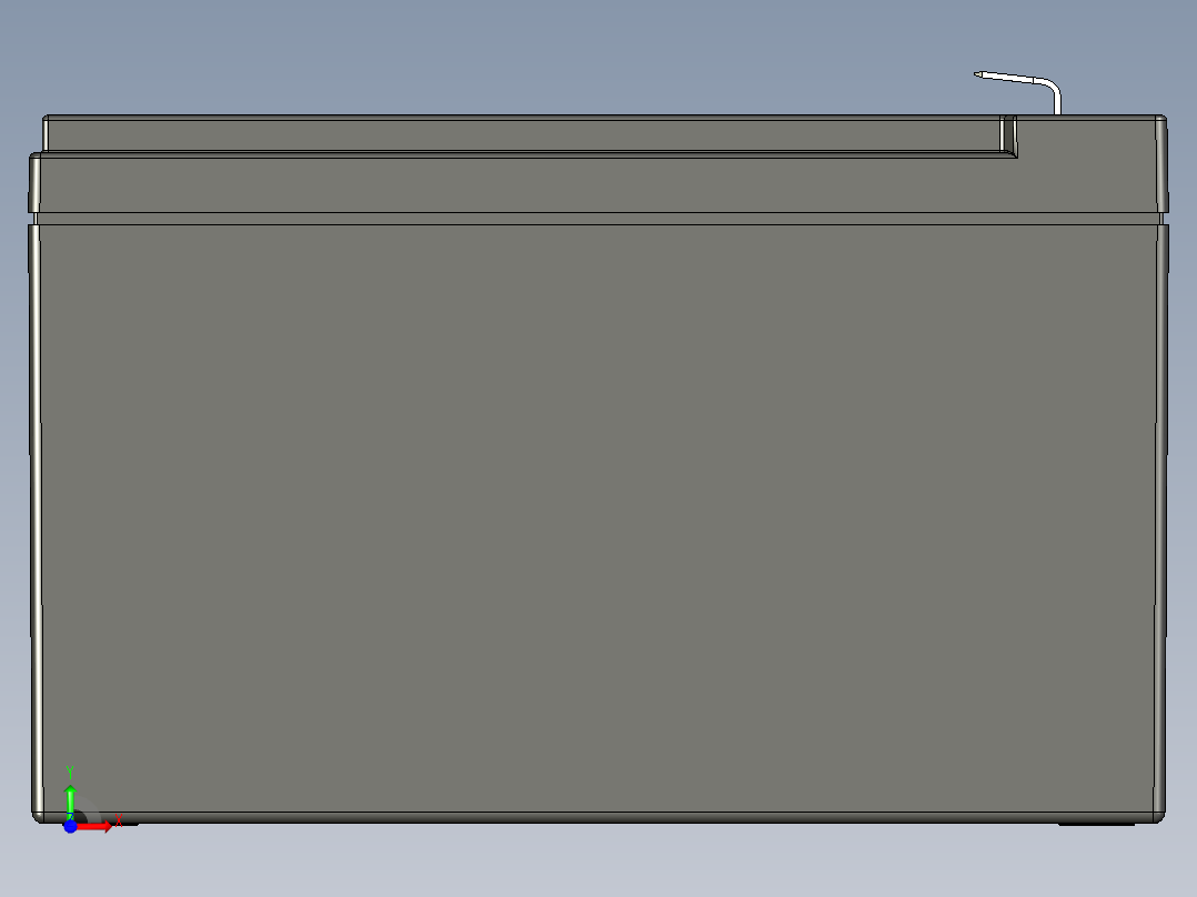 电池仓、电池(45)前视图