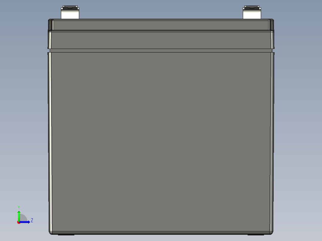 电池仓、电池(45)左视图