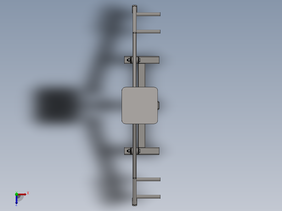 健身器材(44)俯视图
