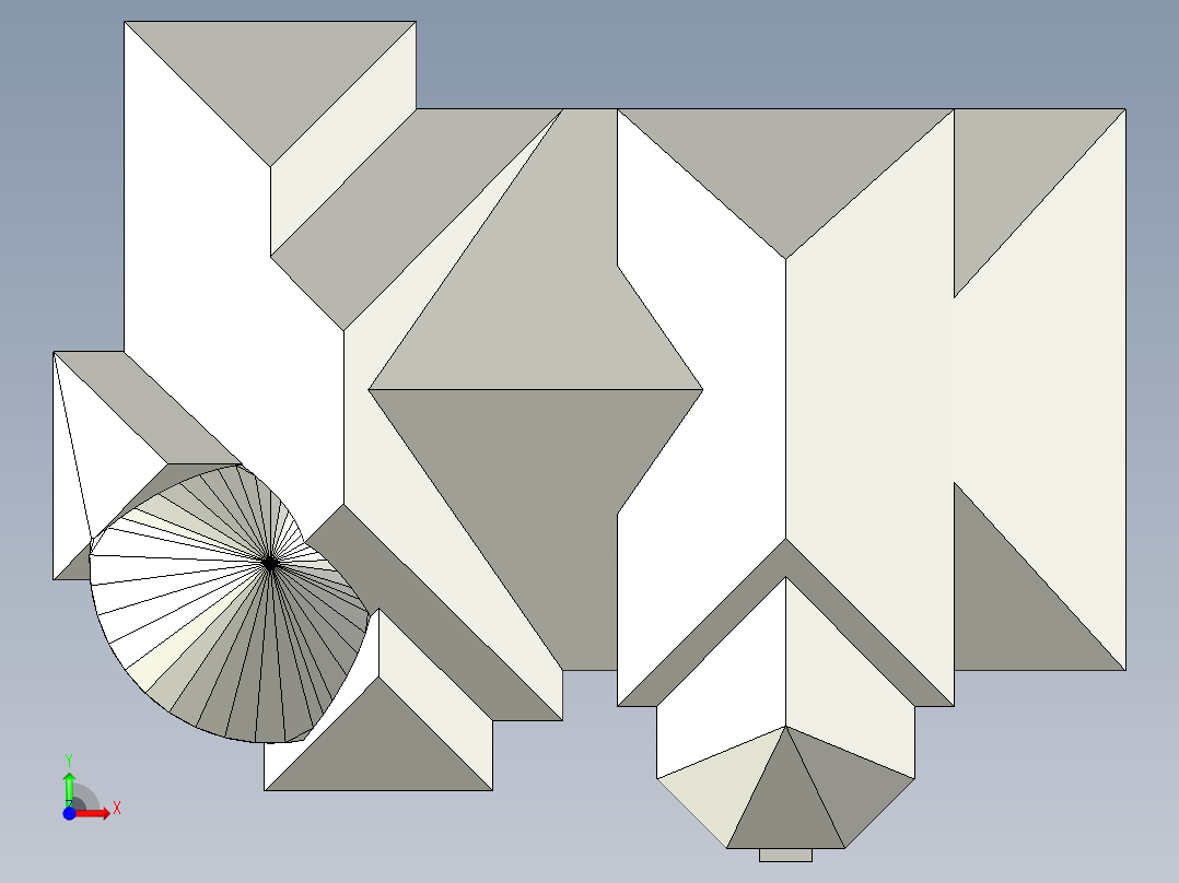 马尔科姆·罗森希勒尔中心前视图