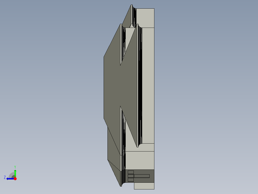 马尔科姆·罗森希勒尔中心右视图
