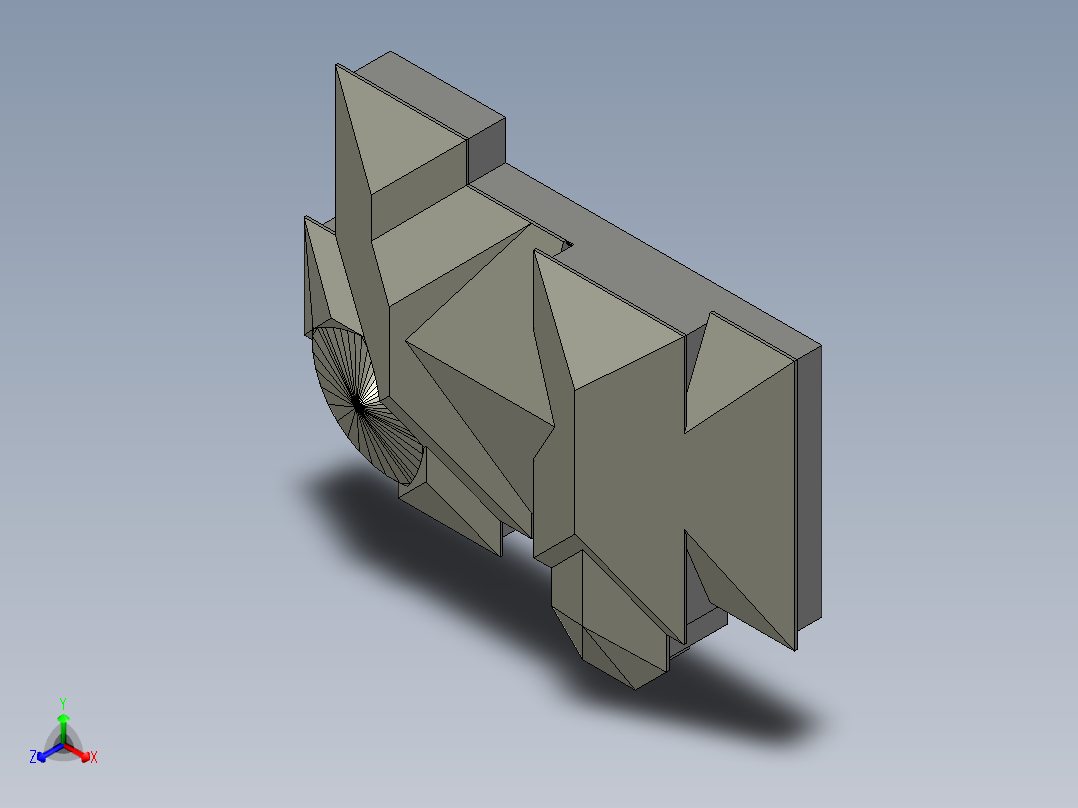 马尔科姆·罗森希勒尔中心正等轴测图