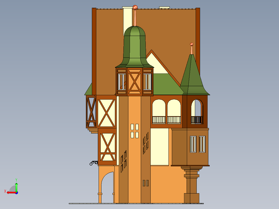 房子、建筑(250)后视图