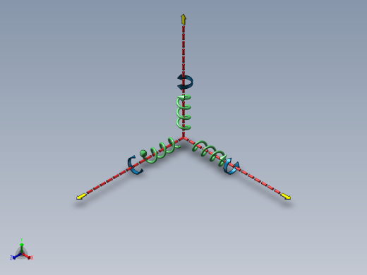 制作虚线、箭头动画正等轴测缩略图