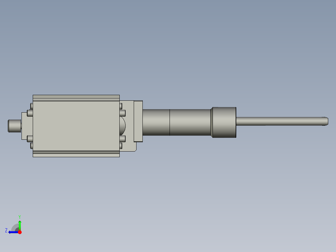 侧拍相机组件右视图