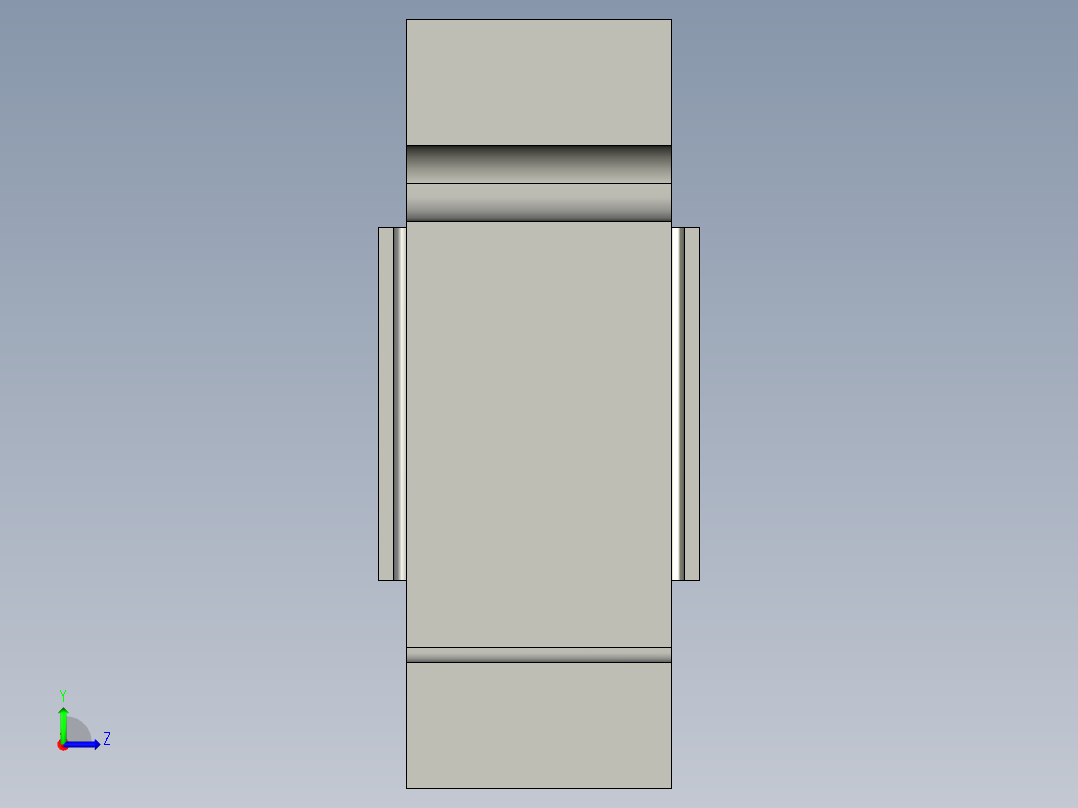 压力-S型称重传感器LSZ-A00S)左视图