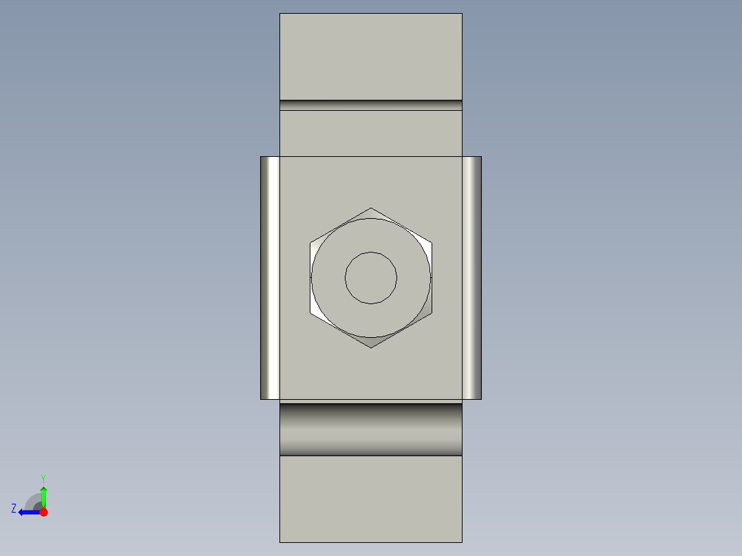 压力-S型称重传感器LSZ-A00S)右视图