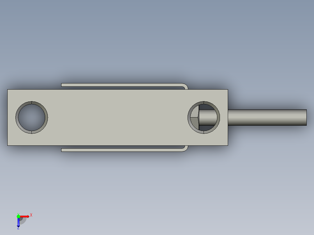 压力-S型称重传感器LSZ-A00S)俯视图