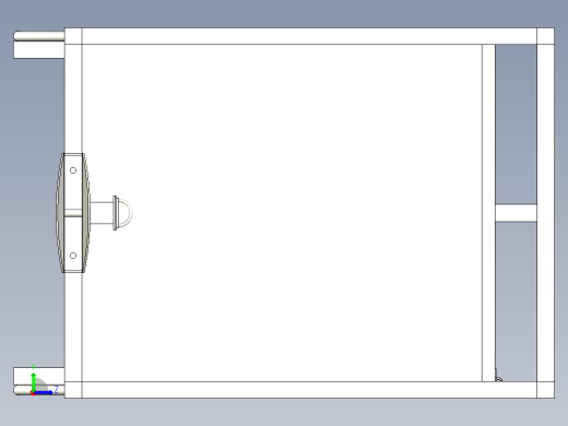 A5散热器小风扇物流器具左视缩略图