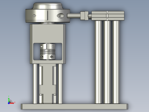 旋转定位机构前视缩略图