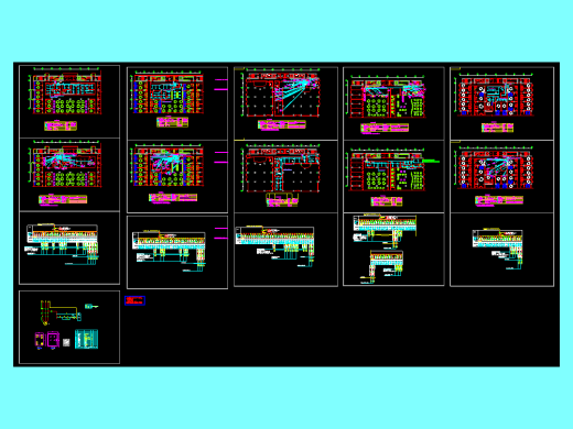 酒店厨房电气图纸