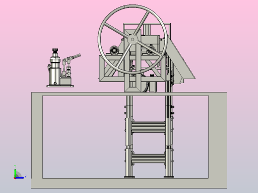 木板压弯分离机左视缩略图