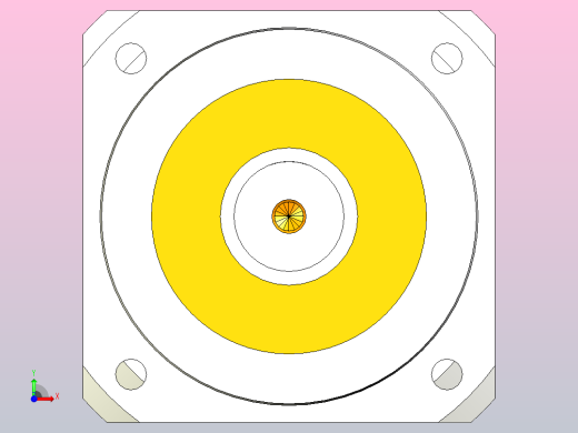JTX120-L1 22-110-145-M8精密型JTX120直齿轮行星减速机前视缩略图