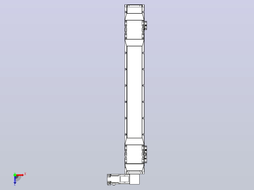 皮带直线轴双滑块型TPA-GCBS-120-P70-L275-DR-M20-N3俯视缩略图