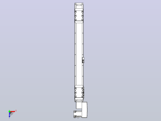 皮带直线轴双滑块型TPA-GCBS-80-P60-L275-QR-M20-N3俯视缩略图