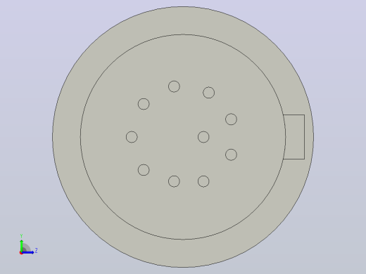Hirose连接器HRS插座HR10A-10R-12PB左视缩略图