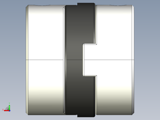 LZQP-不锈钢高转矩十字滑块顶丝联轴器[LZQP-26×25.6-6K×6]后视缩略图