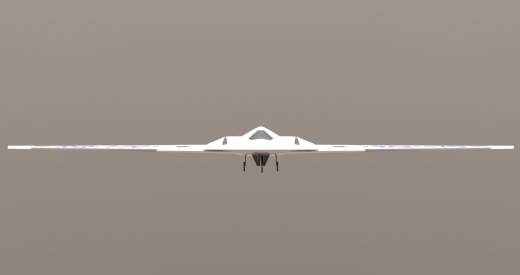 高空无人隐形侦察机缩略图