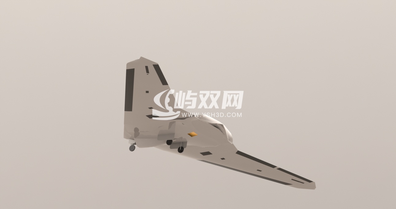 高空无人隐形侦察机