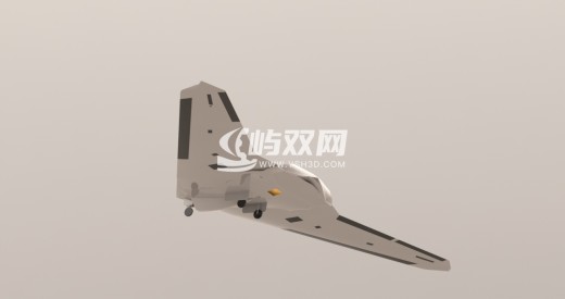 高空无人隐形侦察机缩略图