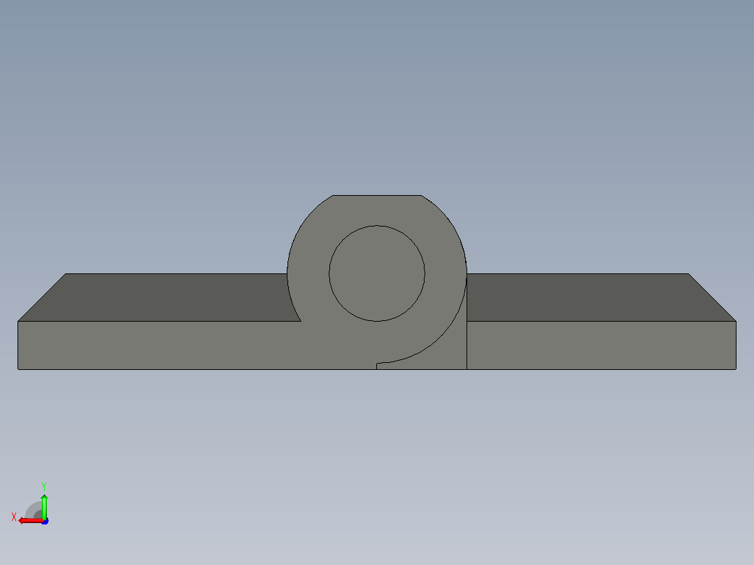 叶片铰链SLDPRT 60x60 4叶片铰链后视图
