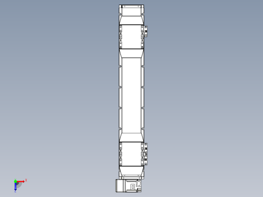 皮带直线轴双滑块型TPA-GCBS-120-P70-L175-LU-M20-N3俯视缩略图
