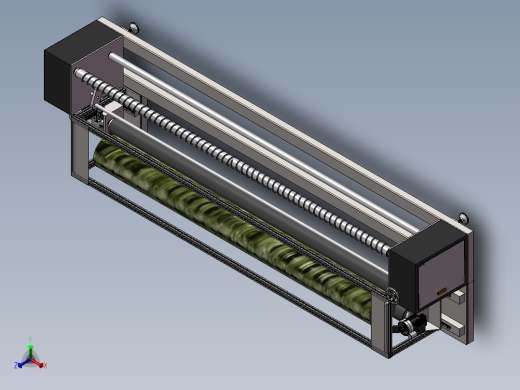 自动纠偏结构sw16可编辑正等轴测缩略图