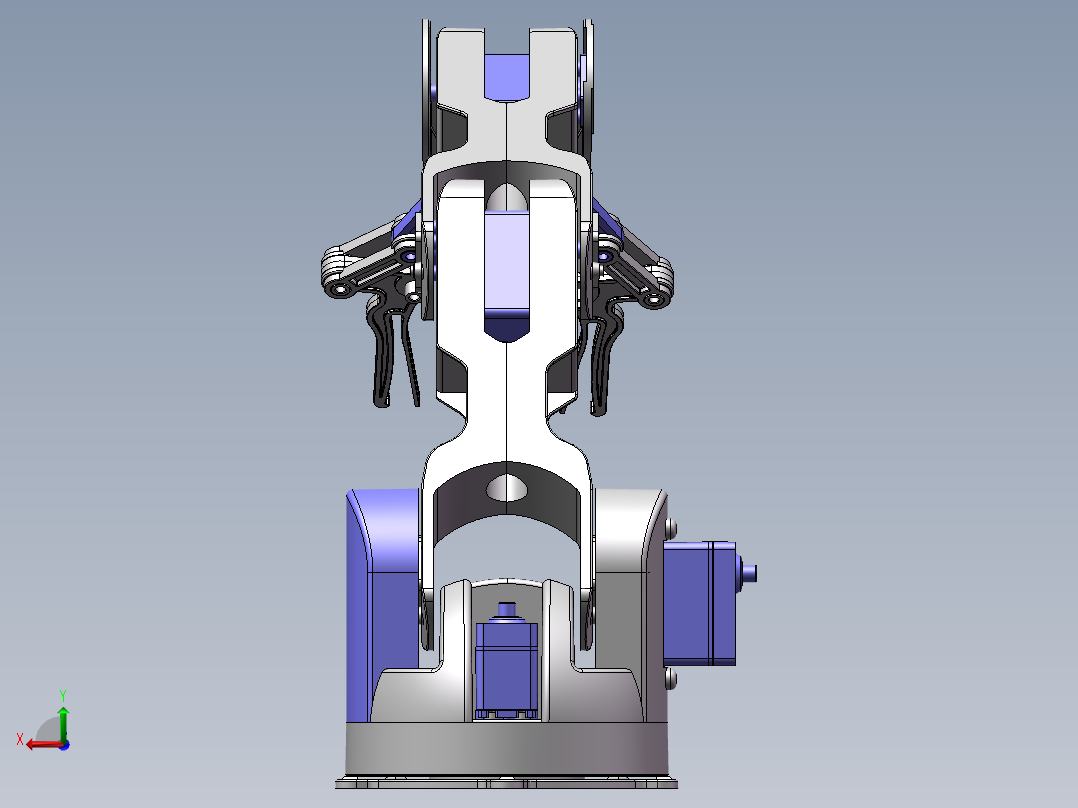 arduino-braccio-robotic-arm SW STL后视图