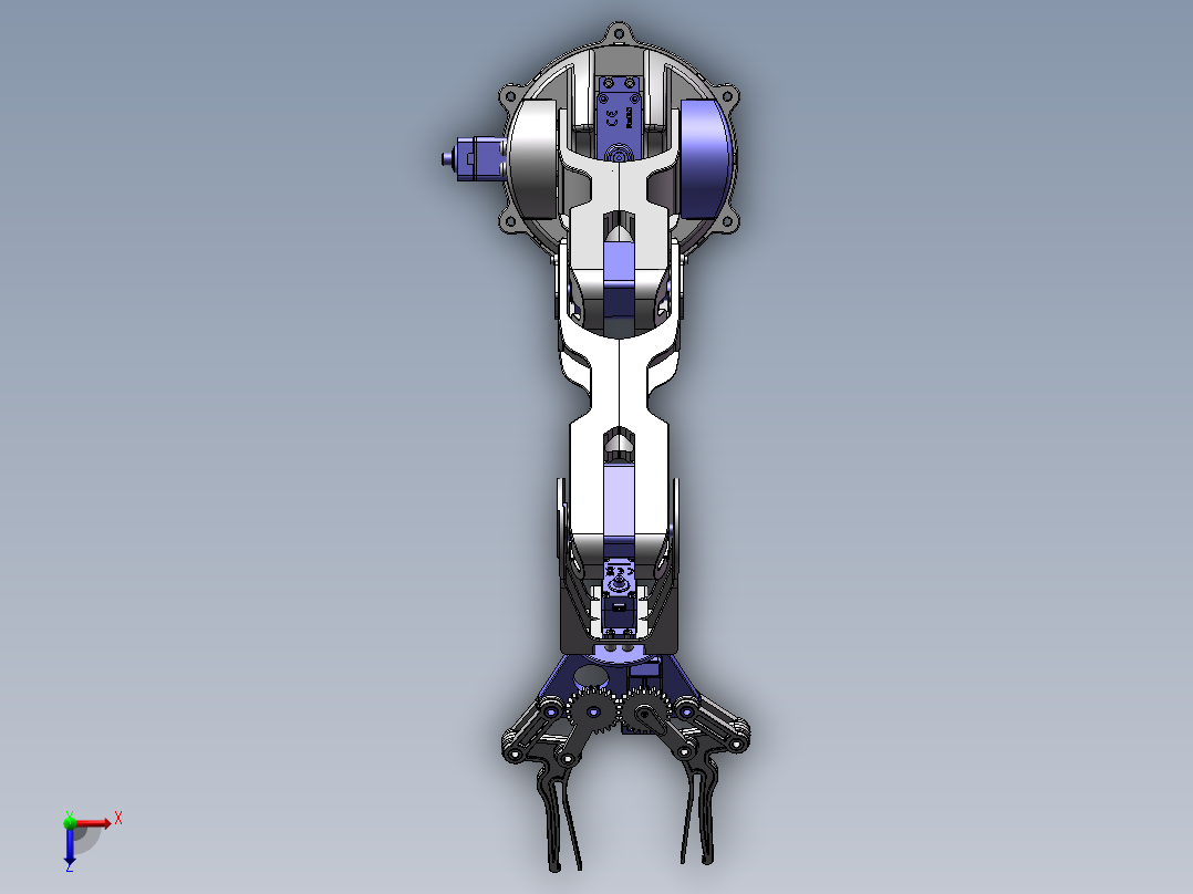 arduino-braccio-robotic-arm SW STL俯视图