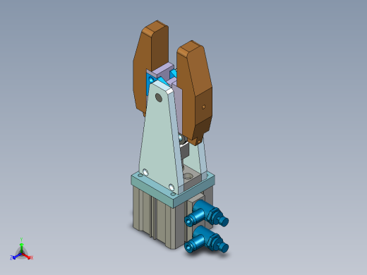 气动机械手设计图137561