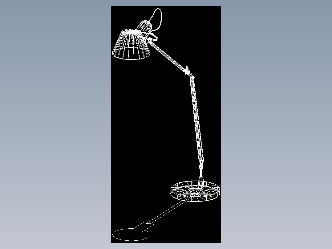 室内家具和灯具等的模型十五-K-L23