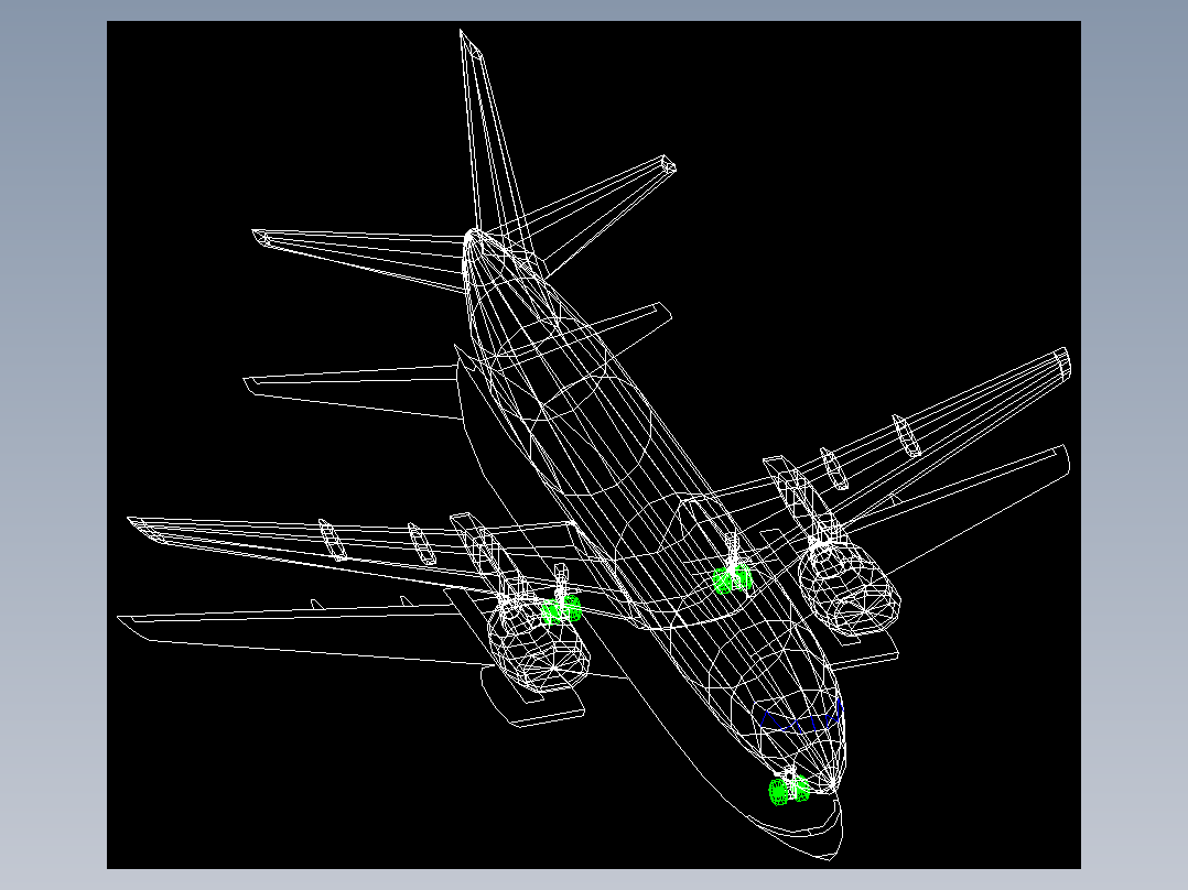 室内家具及植物的维模型十三-Q079