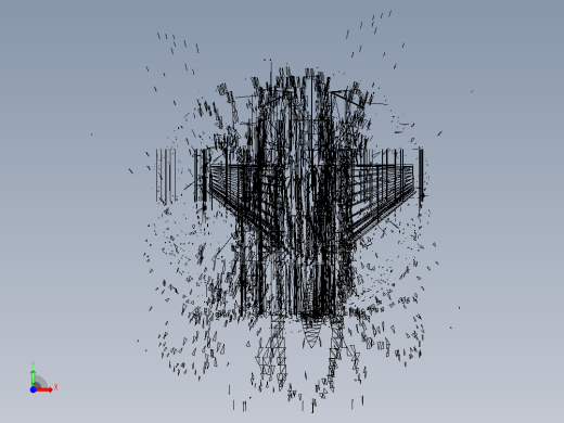 f16战斗机模型前视缩略图
