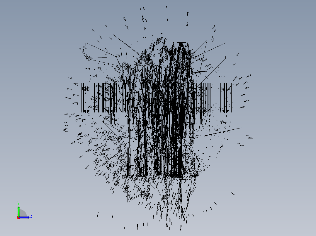 f16战斗机模型左视图