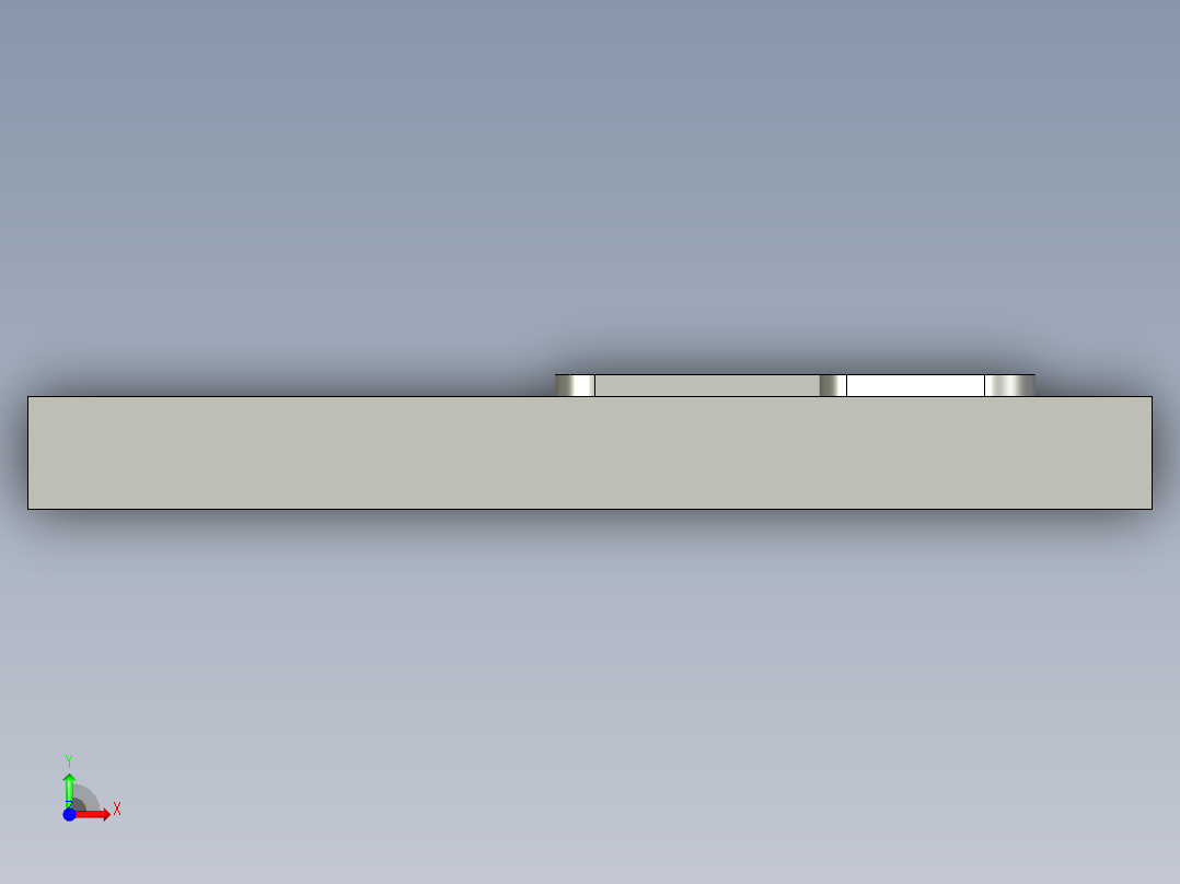 平面连杆机构前视图