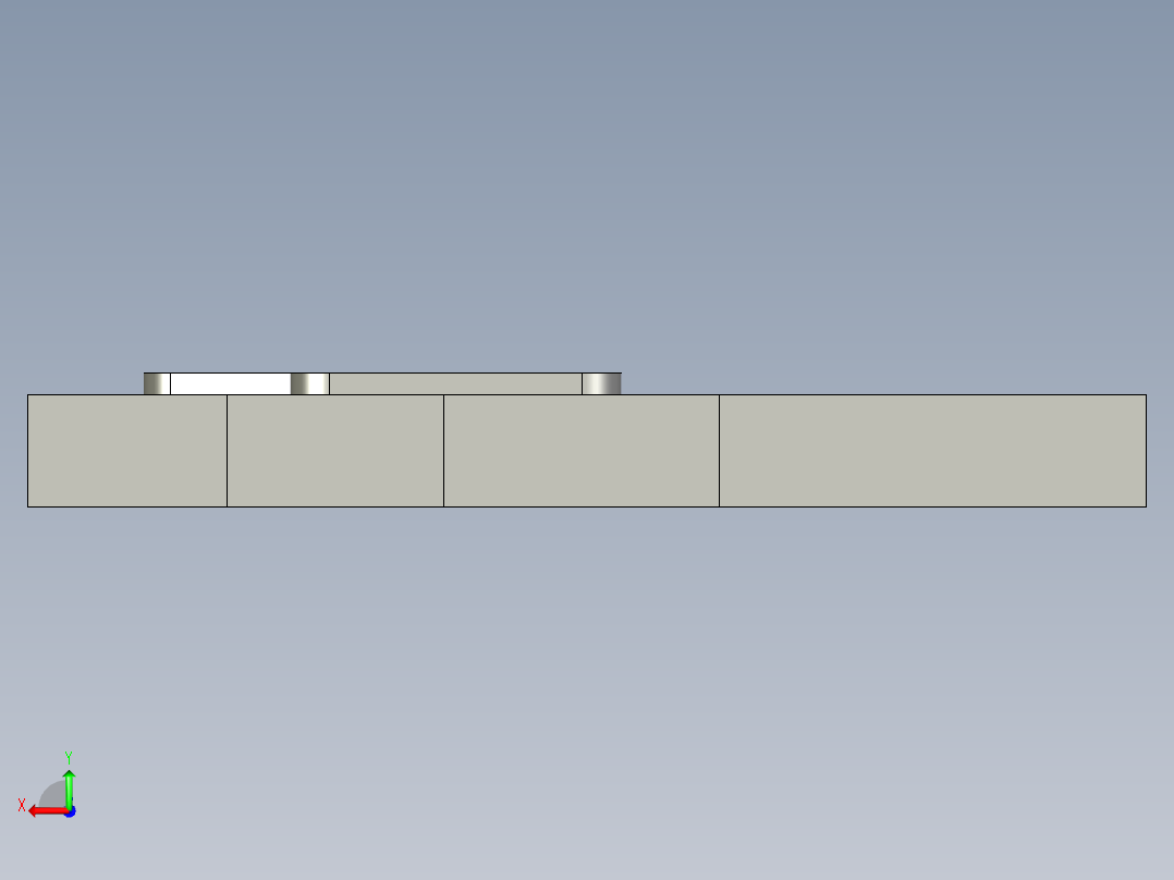 平面连杆机构后视图
