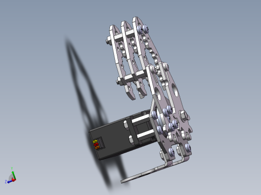 1.4种爪子三维图纸