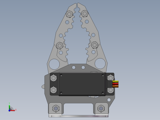 1.4种爪子三维图纸前视缩略图