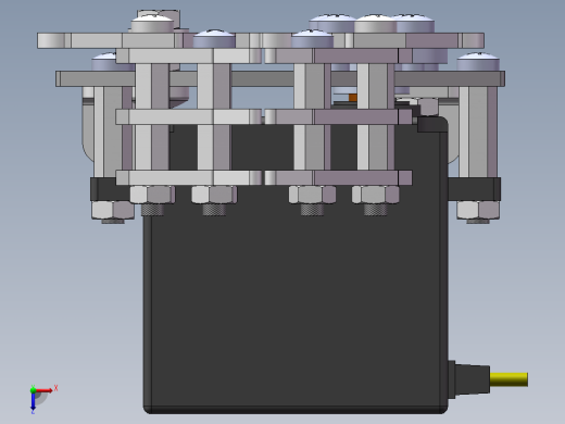 1.4种爪子三维图纸俯视缩略图