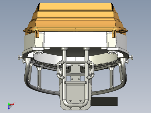 32--捕鲸船模型3D图纸 ProE设计俯视缩略图