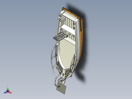 32--捕鲸船模型3D图纸 ProE设计正等轴测缩略图