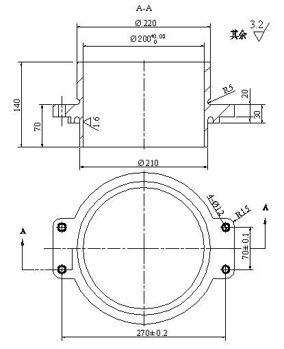 气缸套法兰耳零件的工艺规程及钻4-12孔的工装夹具设计缩略图