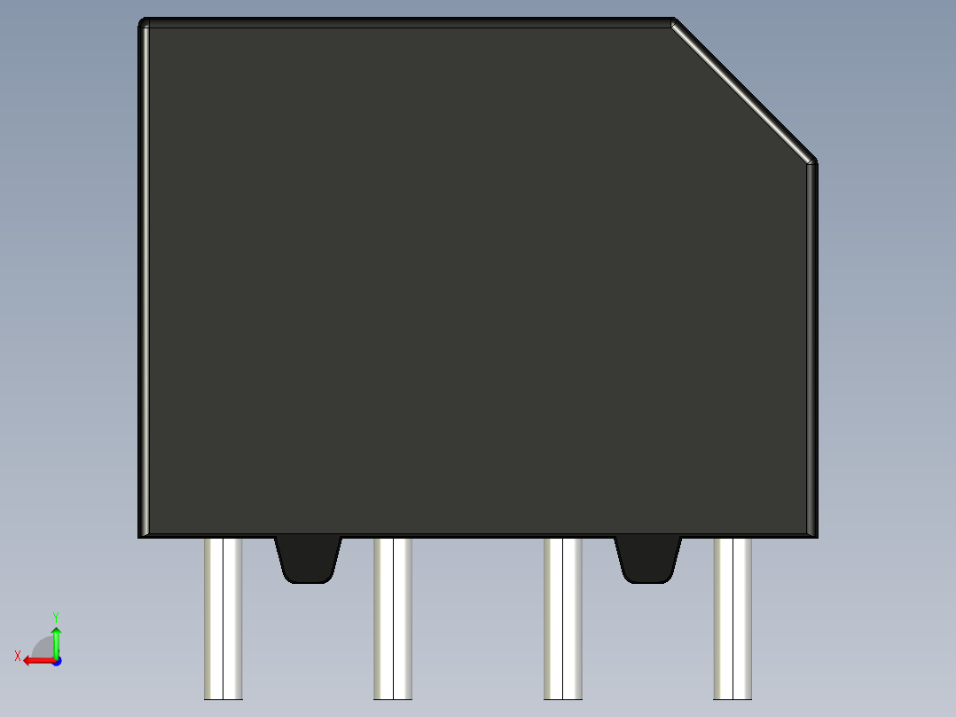 桥式整流器-KBP.STEP后视图
